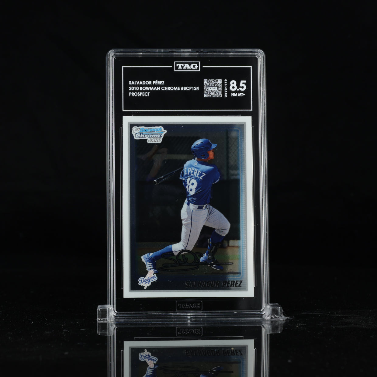 2010 Bowman Chrome Prospects #BCP124 Salvador Perez, front