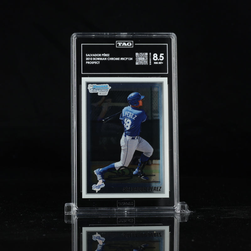 2010 Bowman Chrome Prospects #BCP124 Salvador Perez, front