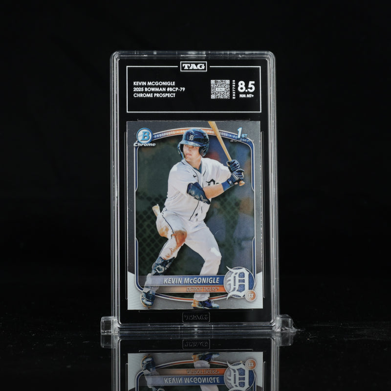 2025 Bowman Chrome Prospects #BCP-79 Kevin McGonigle, front
