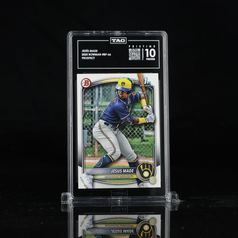 2025 Bowman Prospects #BP-66 Jesus Made, front