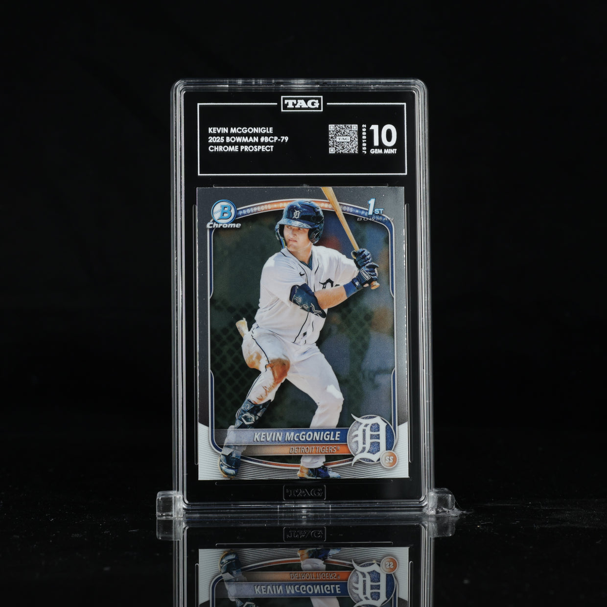2025 Bowman Chrome Prospects #BCP-79 Kevin McGonigle, front