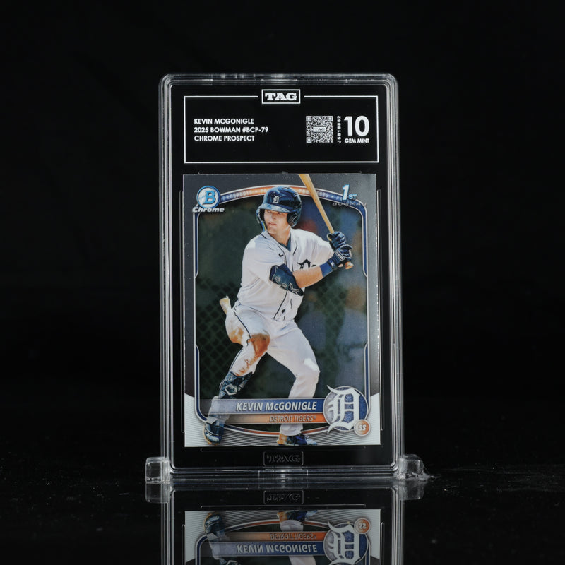 2025 Bowman Chrome Prospects #BCP-79 Kevin McGonigle, front