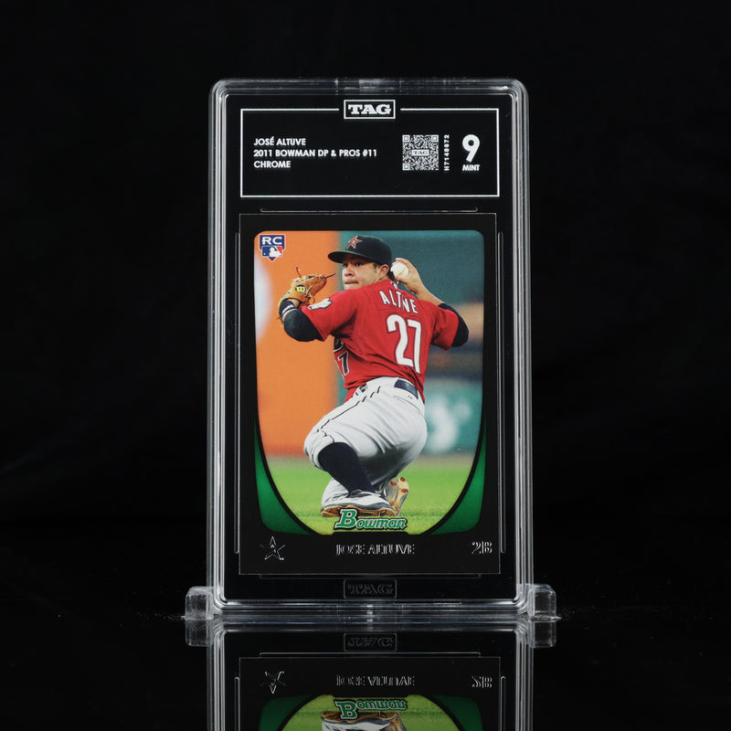 2011 Bowman Draft #11 Jose Altuve, front