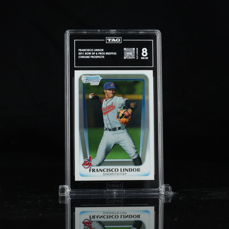 2011 Bowman Draft Prospects #BDPP53 Francisco Lindor, front