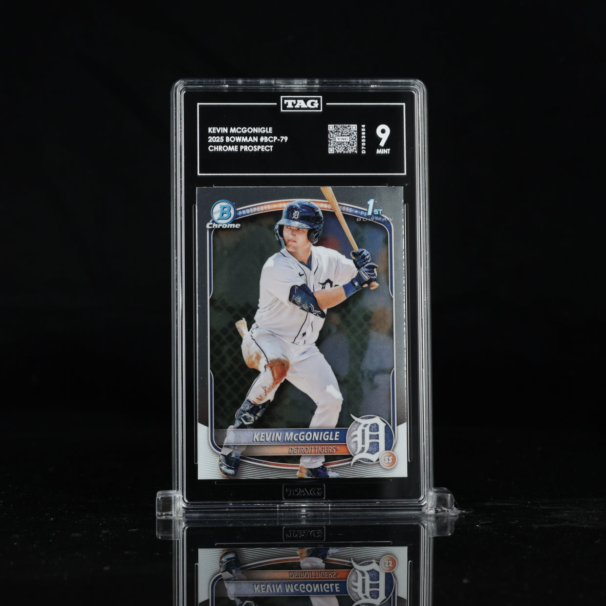 2025 Bowman Chrome Prospects #BCP-79 Kevin McGonigle, front