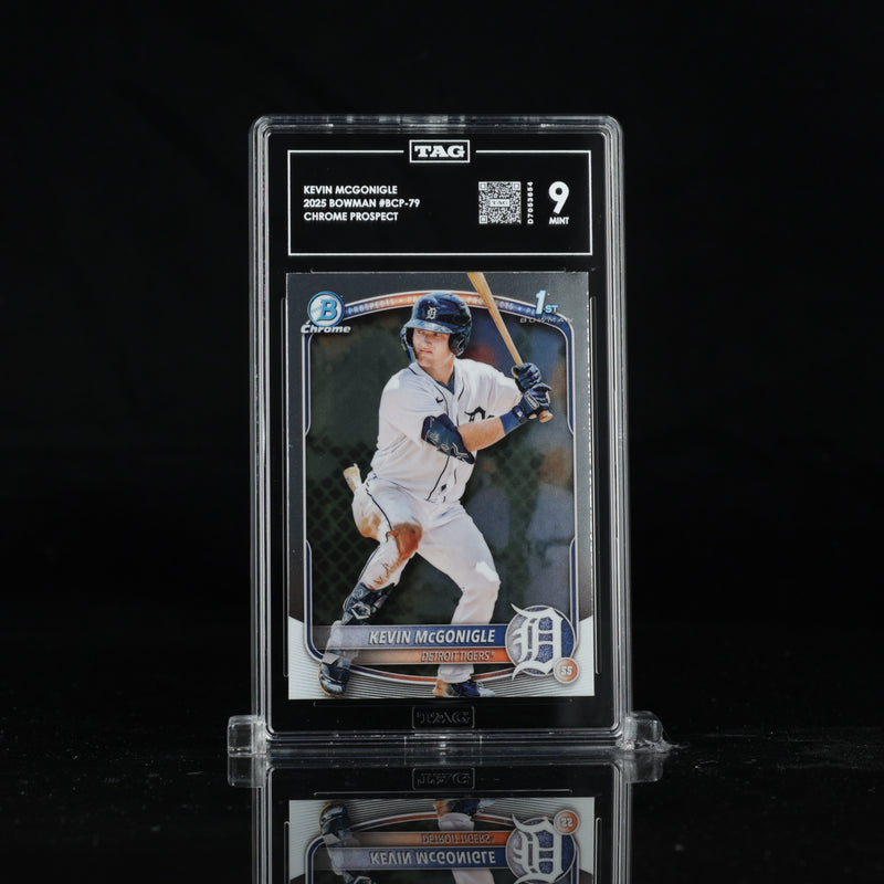 2025 Bowman Chrome Prospects #BCP-79 Kevin McGonigle, front